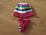 100% Cotton Hat and Booties