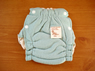 Ecobaby Absorbitalls Organic Cotton Cloth Diaper- Seafoam