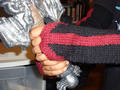 Fire Nation Gauntlets- 100% Wool, Hand Finished